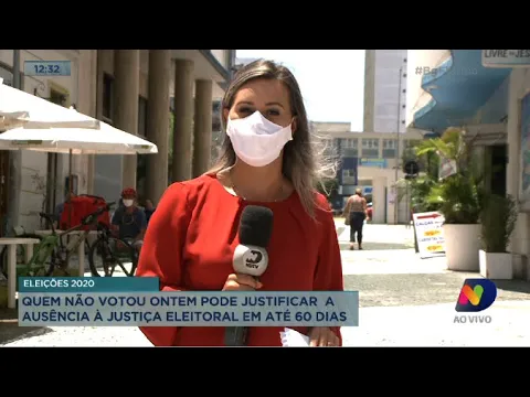 Eleições 2020: quem não votou pode justificar a ausência em até 60 dias