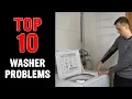 10 Most Common Problems With Laundry Washing Machines