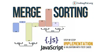 Merge Sorting Javascript Implementation Sorting Algorithms CodingPal org