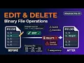 Editing and Deleting from binary files Tutorial - 16
