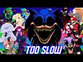 Download Lagu FNF Too Slow [pepfur mix] but Different Characters Sing It