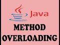 METHOD OVERLOADING IN JAVA PROGRAMMING URDU HINDI