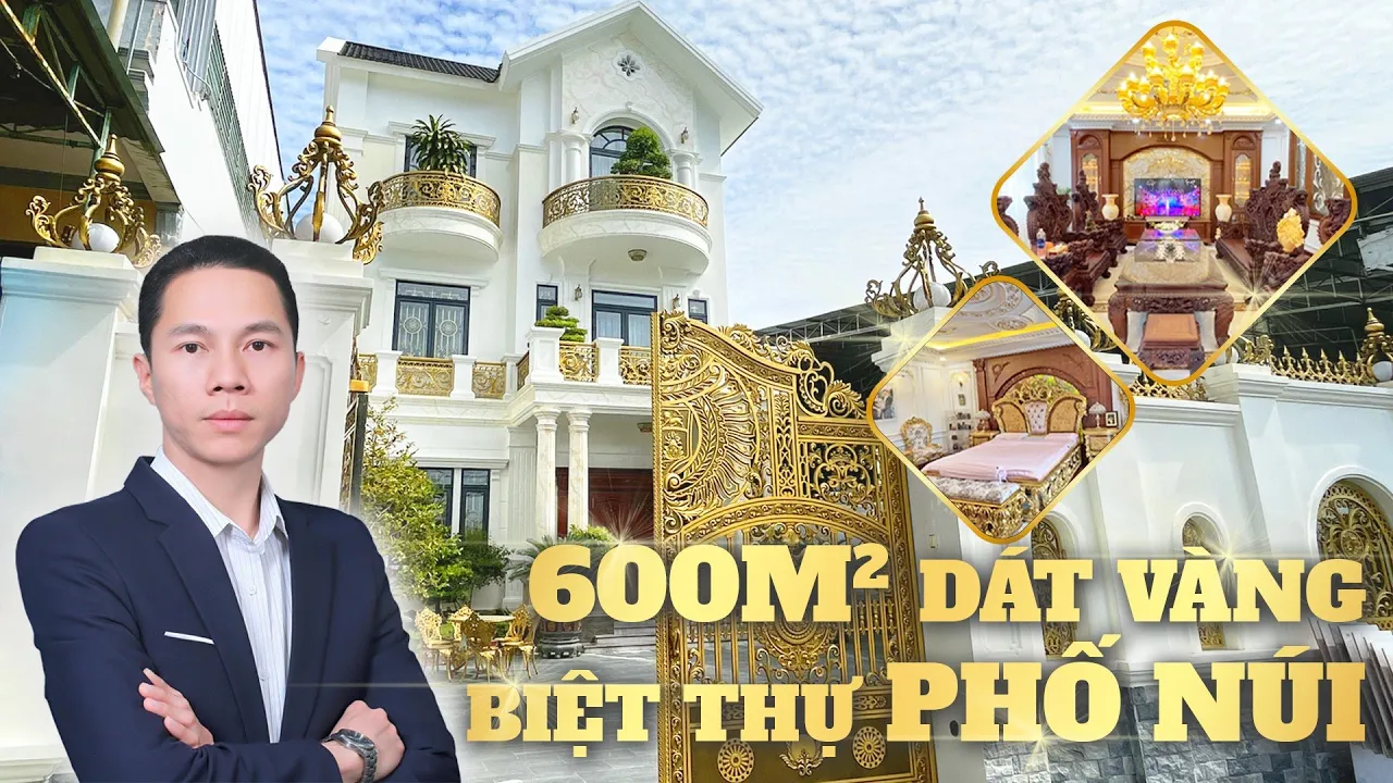 Trải nghiệm biệt thự 600m2 dát vàng đắt giá ở Kon Tum cùng Betaviet