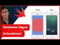 Custom Swift Transitions Create Animated Segues Like Blur Circle iOS Swift 4 in Xcode 9