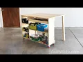 Easy to Build Folding Workbench