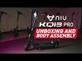 Lagu NIU KQi3 PRO Electric Scooter Unboxing and Setup