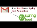 How to send email using Spring Boot Application