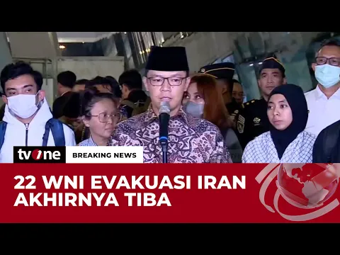 Pemulangan WNI dari Iran Gelombang 1 telah Dilakukan