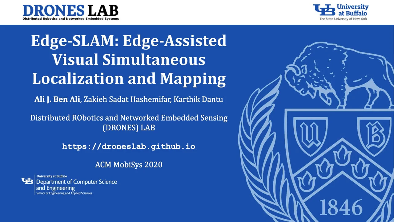 MobiSys 2020 - EdgeSLAM: Adapting Visual Simultaneous Localization and Mapping to Edge