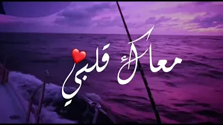 عمرو دياب معاك قلبي                         حالات واتس اب دندنها