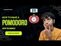 How to make a pomodoro app in 7 mins