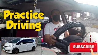 practice driving on honda jazz erwin abece tv