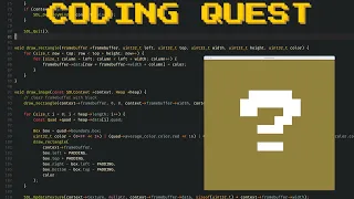 Quadtree art render pipeline setup in modern C and SDL