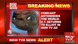 Comcast Astonishes the World E T Returns to Elliot in New TV Ad - A Holiday Reunion