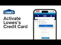 How To Lowes Credit Card Online 2024 Step-by-Step