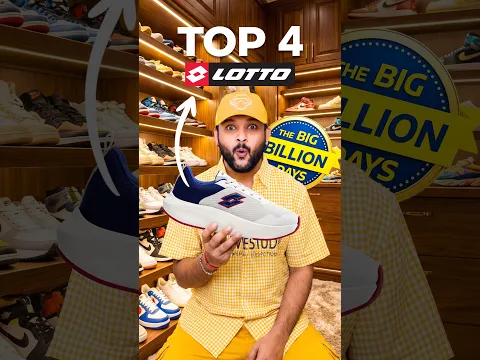Flipkart Big Billion Days: Top 5 Lotto Shoes & Sneakers #shorts #shoes #onechance