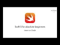 Swift 5 for Absolute Beginners - Part 10 Explicit Type Annotations 2021 iOS 15 Xcode 13