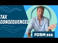 Tax Consequences of Transferring Assets to a Foreign Corporation Form 926