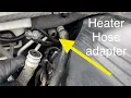 Heater Hose adapter repair 2000-2014 Suburban Silverado Tahoe Sierra Escalade 5 3L