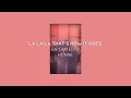 Download Lagu HONNE - la la la that's how it goes (dream edit) (Lyrics)