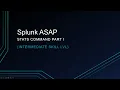 Splunk stats command part I intermediate