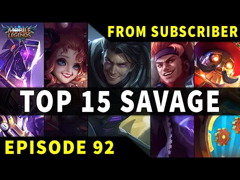 Download MP3 Mobile Legends TOP 15 SAVAGE Moments Episode 92 ● FULL HD