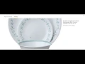 Corelle Livingware 18-Piece Dinnerware Set Country Cottage Service for 6