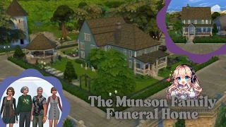 come tour my funeral home small business in The Sims 4
