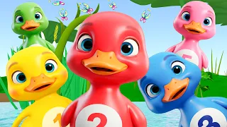Chú Vịt Con Lông Vàng | Nhạc Thiếu Nhi 3D | Hoạt Hình Vui Nhộn Cho Trẻ Em