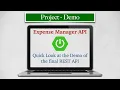 Project Demo - Build Production Ready REST API in Spring Boot and JPA