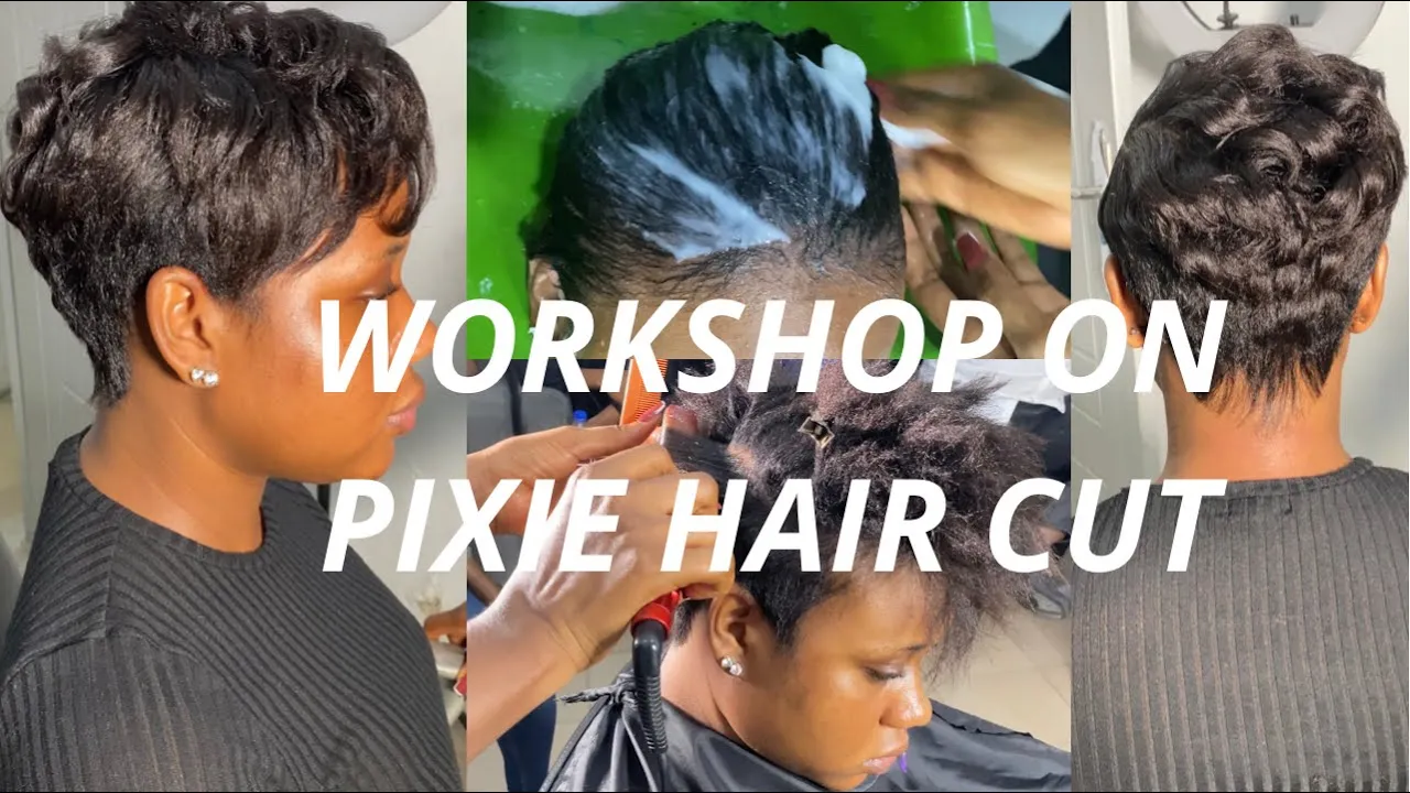 Most Detailed Pixie Haircut.