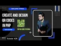 Create and Design QR Codes in PHP PHP QR Code Tutorial in Hindi Urdu Tutorial