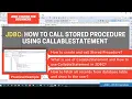 5 How to Call Stored Procedure With Without Parameter using CallableStatement in JDBC