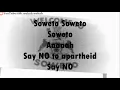 Lagu SOWETO reggae lyrics