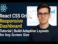 React CSS Grid Responsive Dashboard Tutorial Build Adaptive Layouts for Any Screen Size