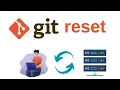 GIT Reset Undo the added files before commit Learn git in Just a Min