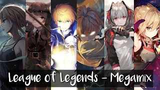 Download 🎶Nightcore🎶 - League of Legends megamix | (lyrics) (Switching vocals) (mashup) MP3