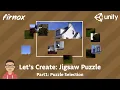Let s Create Jigsaw Puzzle in Unity Part1 Puzzle Selection