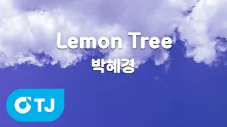 TJ노래방 Lemon Tree 박혜경 TJ Karaoke 