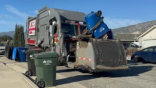 Santa Paula Garbage Truck Curroto can Rare