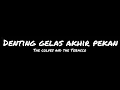 Lagu Denting gelas akhir pekan - the colves and the Tobacco (lirik lagu)