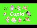 Animated Cupid GIF Green Screen Pack Free Download