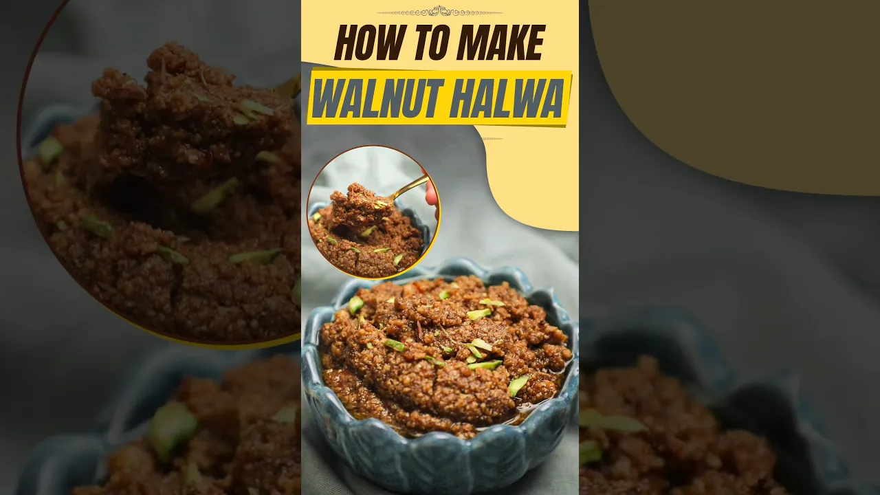 Walnut #halwa #halwarecipe #ganeshchaturthi #ganpati #sweet #sweetrecipe #shorts @rajshrifood