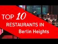Top 10 best Restaurants in Berlin Heights Ohio