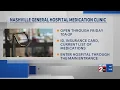 Nashville General Hospital medication clinic extending hours