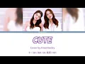 FreenBecky - แฟนผมน่ารัก (CUTE) | Cover | 4E FIRST FAMILY TIME | 歌詞 lyrics
