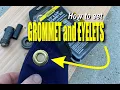 DIY How to Set Grommets and Eyelets Easily Grommet Kit Tutorial