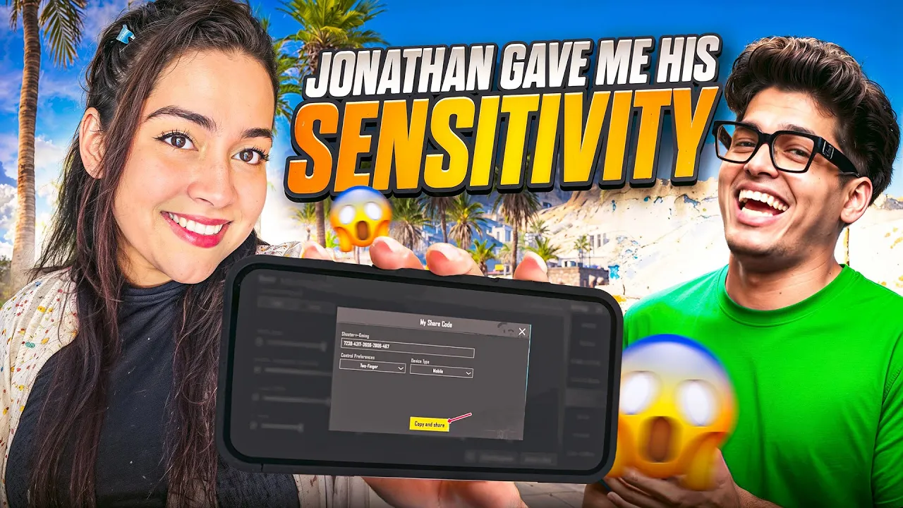 Jonathan BGMI Sensitivity Revealed 😱 Best Controls & Bgmi Sensitivity Settings  @JONATHANGAMINGYT