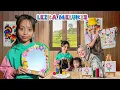 Download Lagu LEIKA DAN TOMPEL DIAJAK BUNDA MELUKIS \u0026 BIKIN GELANG CANTIK DI SARSA CREATIVE SPACE 😍
