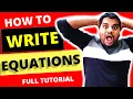 How to Write Equation In Google Docs by Google Docs Equation Editor
